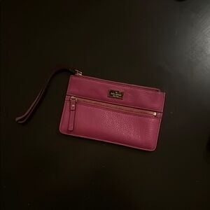 Kate Spade Fuchsia Wristlet